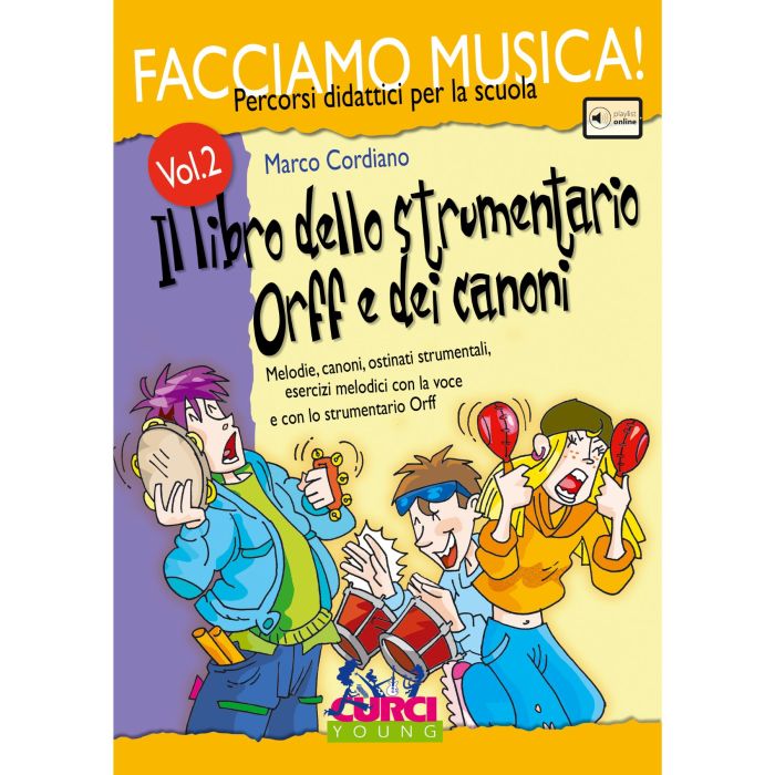 M.Cordiano Facciamo Musica!Il libro dello strumentario Orff Vol.2 main product photo