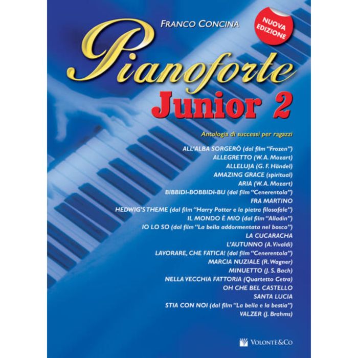 F.Concina Pianoforte Junior Vol. 2 nuova edizione main product photo