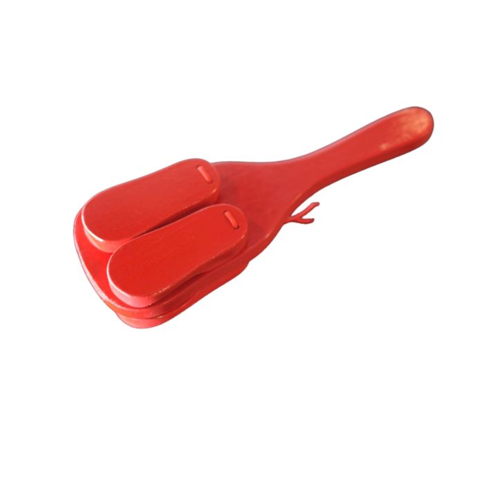 Nacchere Croson T40 con manico rosso doppie main product photo