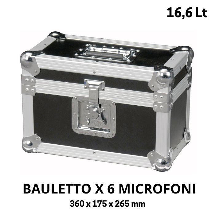 SHOWGEAR Pro Case for 6 Mics main product photo