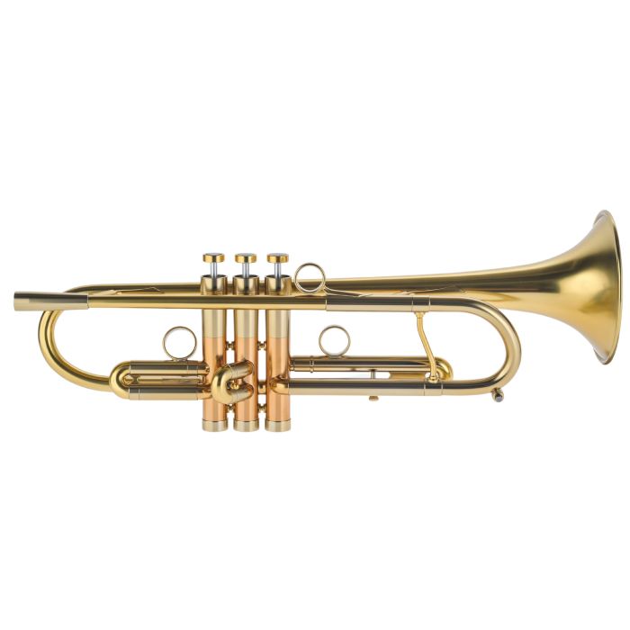 Adams A4LT Tromba Sib 0,45mm L brass satin gold lacquered main product photo