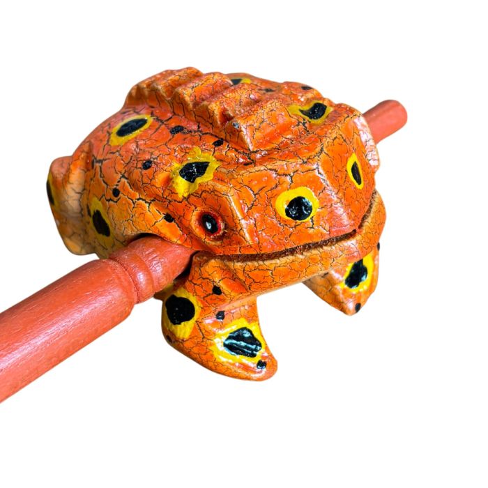 Tone Block AfroTon rana 10cm arancione main product photo