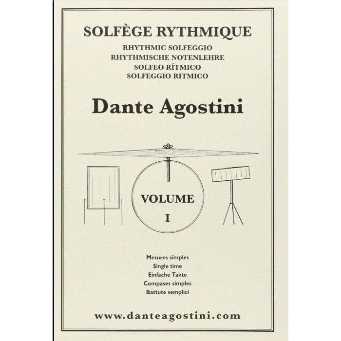 D. Agostini Solfeggio Ritmico Vol.1 main product photo