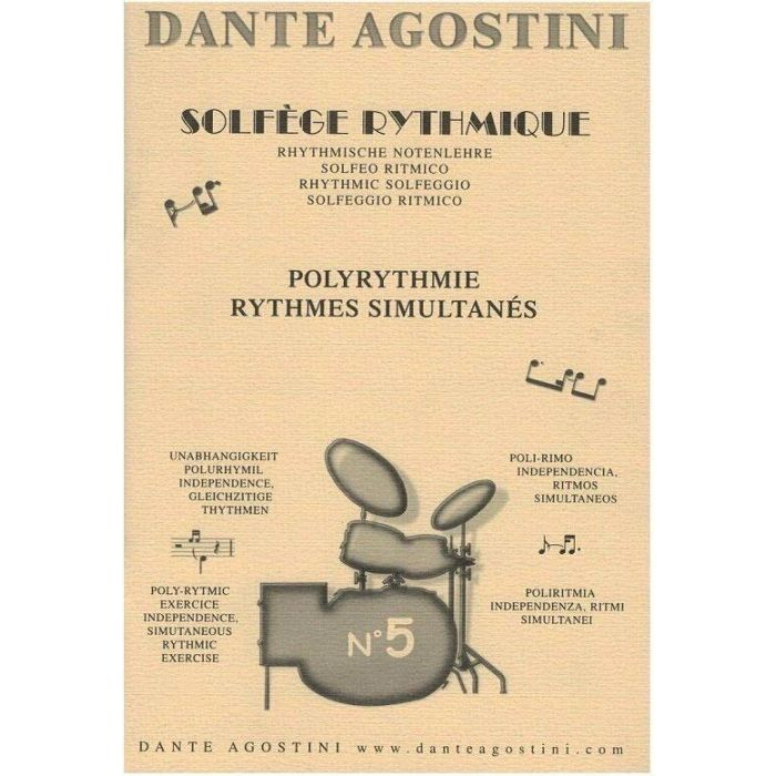 D. Agostini Solfeggio ritmico N.5 main product photo