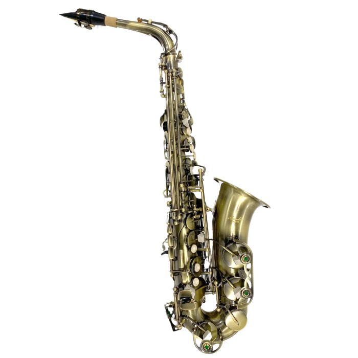 Amadeus AL860 Sax Alto anticato con custodia main product photo