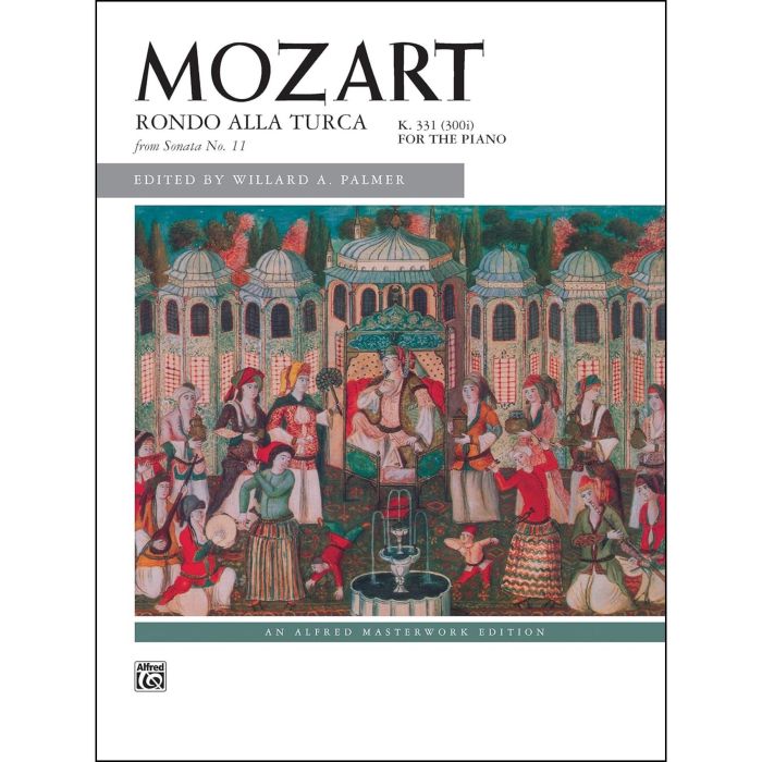 Mozart Rondo alla Turca K331 sonata n.11 edited by Willard A.Palmer piano main product photo