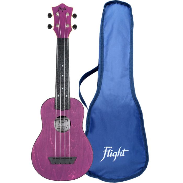 Flight TUS35 Purple Ukulele soprano main product photo