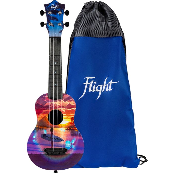 Flight ALMUTS42-Vibe Ukulele Soprano con borsa main product photo