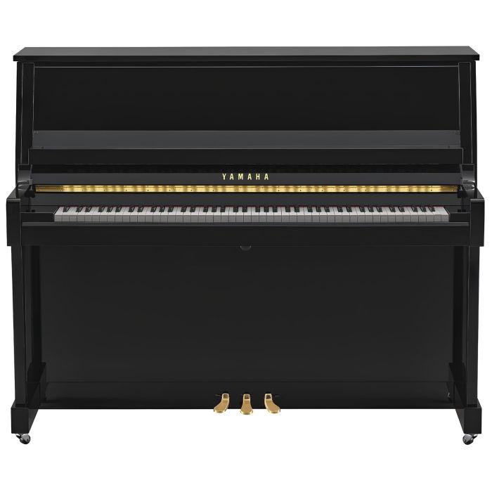 Yamaha B30 SC3 PE nero lucido cm 121 Pianoforte Verticale Silent main product photo