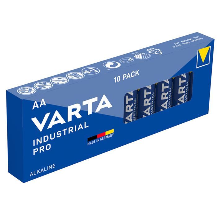 Varta AA Industrial Pro alcalina 10pz main product photo