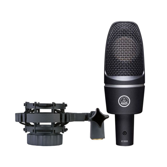 Microfono AKG C3000 condensatore cardioide con sospensione elastica main product photo