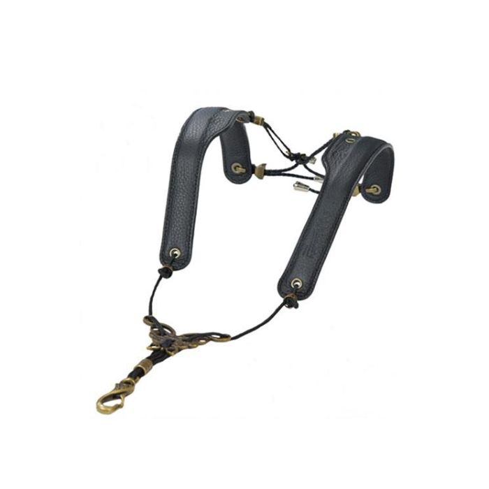 Tracolla Sax universale Balam Deluxe pelle nero main product photo