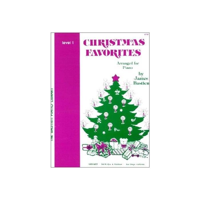 J.Bastien Christmas Favorites Vol. 1 main product photo