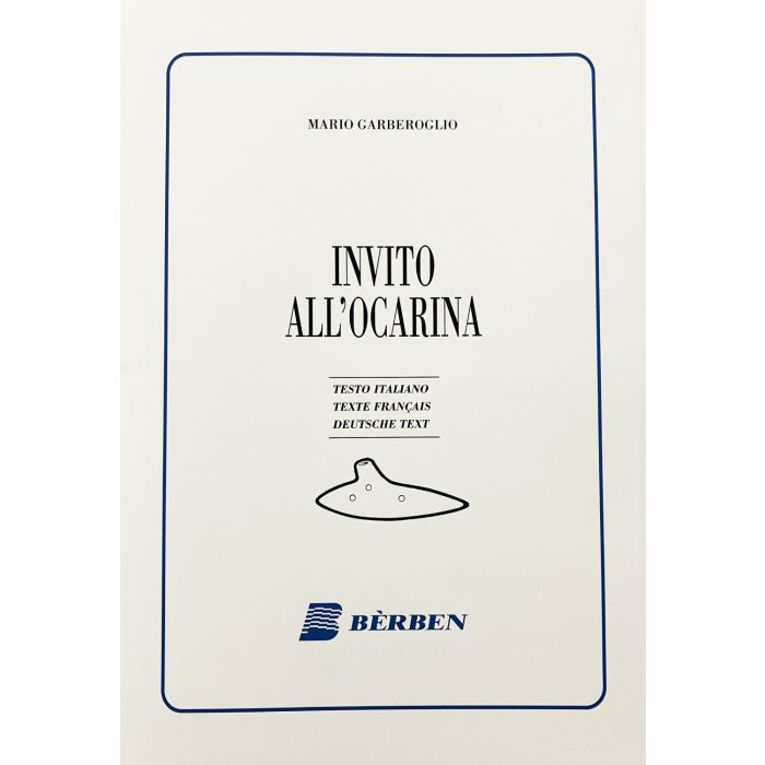 Invito all'Ocarina Testo italiano Autore Mario Garberoglio main product photo