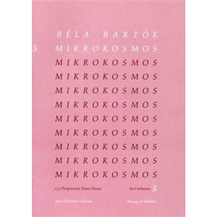 Bartok Mikrokosmos 5 main product photo