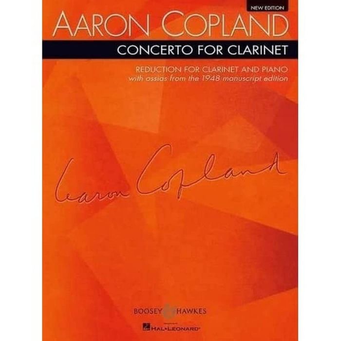 A.Copland Concerto for Clarinet  main product photo