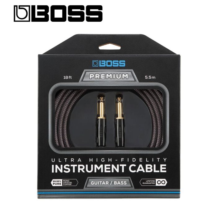 Cavo Jack/Jack 3 mt Boss Premium mono crystal copper main product photo