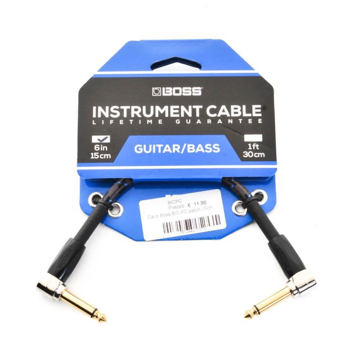 Cavo patch 0,15 mt Boss  in tessuto main product photo