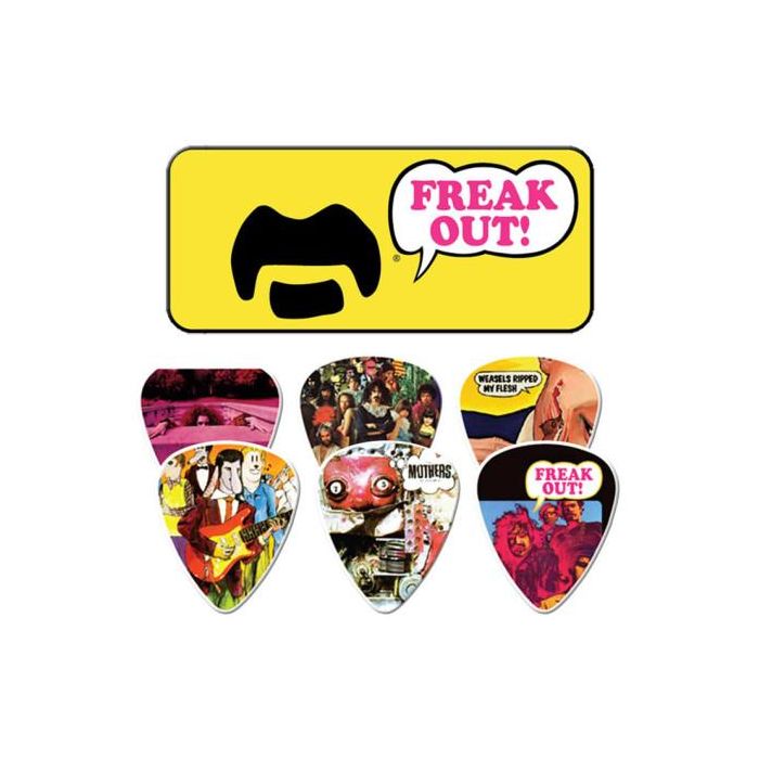 Plettri Frank Zappa Freak out 6pz Dunlop main product photo