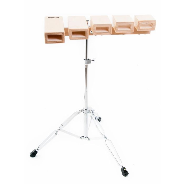 Grover Pro Percussion TPB-X Temple Blocks + Stand main product photo