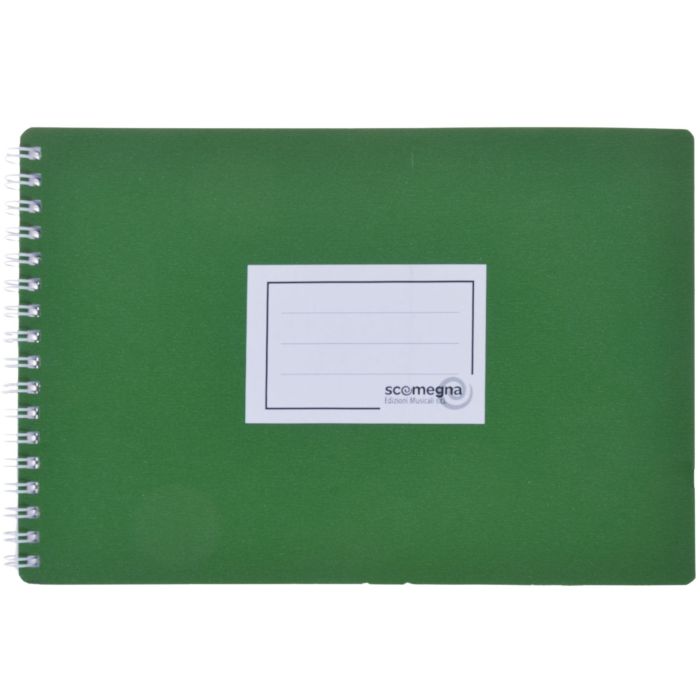 Libretto banda Scomegna 10 buste 22,5x15cm verde 157gr  main product photo