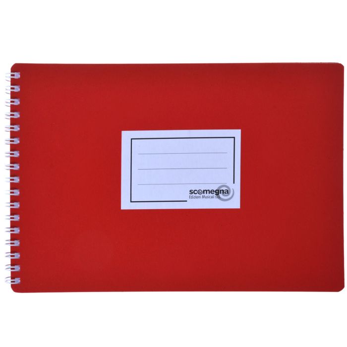 Libretto banda Scomegna 10 buste 22,5x15cm rosso 157gr main product photo