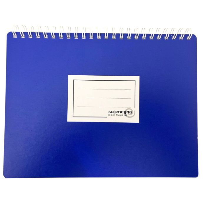 Libretto porta marce  con copertina in cartoncino presspan blu dotato di 12 buste antiriflesso  main product photo
