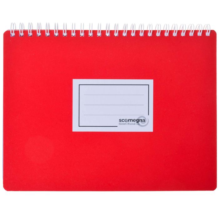Libretto banda Scomegna 15 buste 21,5x16cm rosso 206gr main product photo