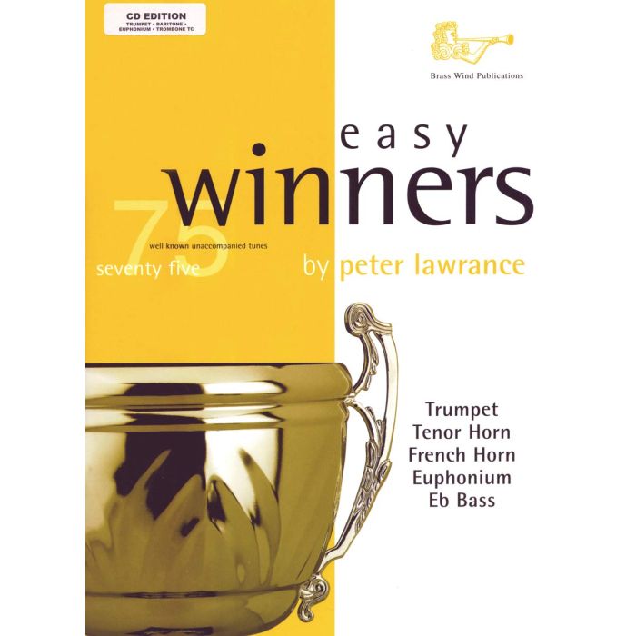 Easy Winners for Treble Brass Peter Lawrance Book Tromba main product photo