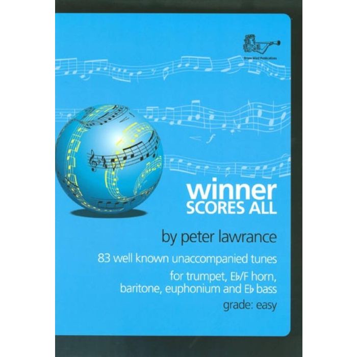 Winner Scores All TC Brass Peter Lawrance Book Tromba main product photo