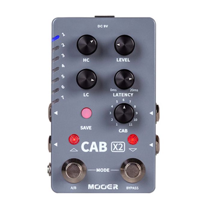 Pedale Mooer CAB X2 Stereo pedal main product photo