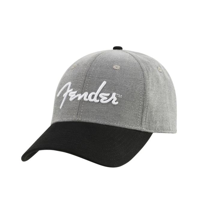 Cappello baseball Fender Hipster dad hat gray/black main product photo