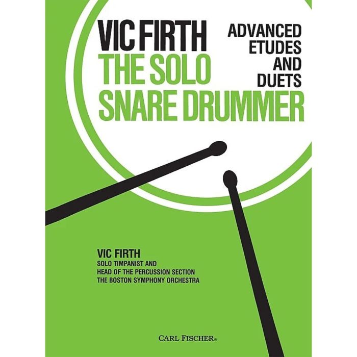 V. Firth Solo Snare Drummer Advanced Etudes and Duets main product photo