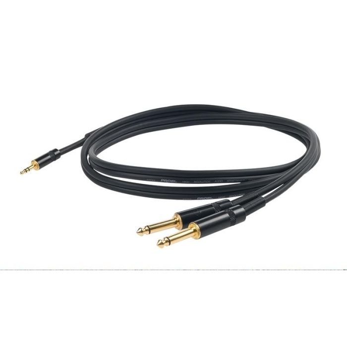 Cavo mini jack stereo/2 jack mono 5 mt Proel main product photo