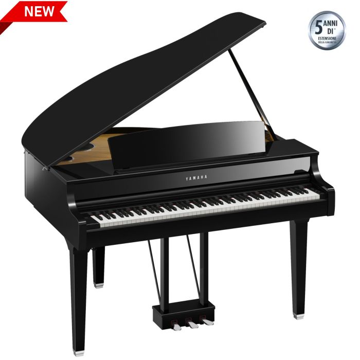 Yamaha CLP895GP nero lucido AG main product photo