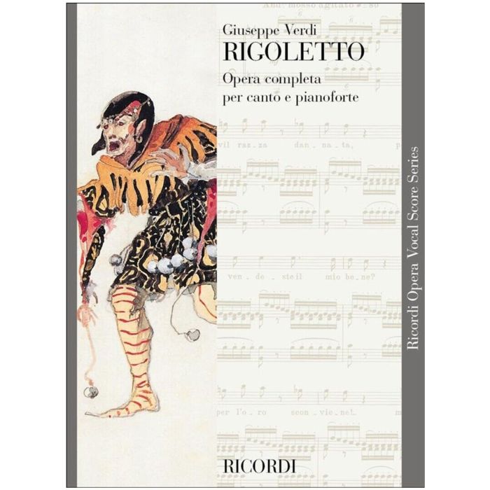 G.Verdi Rigoletto opera completa per canto e pianoforte Ed.Ricordi main product photo