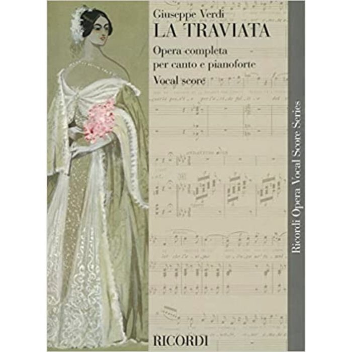 Verdi La Traviata Canto/Piano  vocal score main product photo