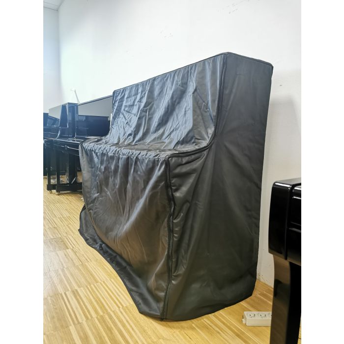 Coperta pianoforte verticale Stefy Line CP1-V ecopelle nero main product photo