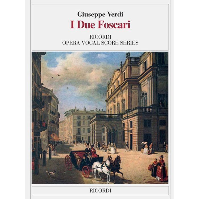 G.Verdi i due foscari opera vocal score voce e piano main product photo
