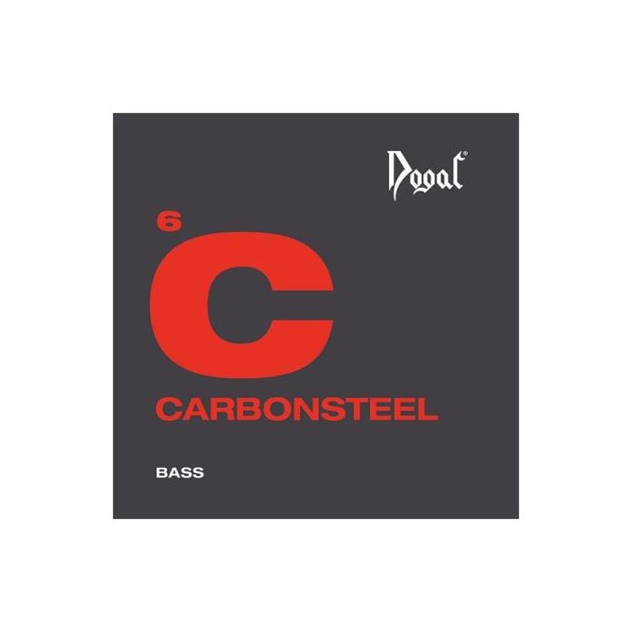 Corde basso 5 corde Dogal CS90B5040 Carbon Steel Roundwound Bassnaren (40-125) main product photo