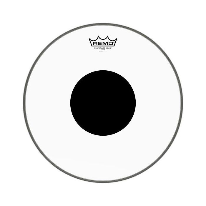 Pelle Remo 10" Controlled Sound Clear Black Dot CS-0310-10 main product photo