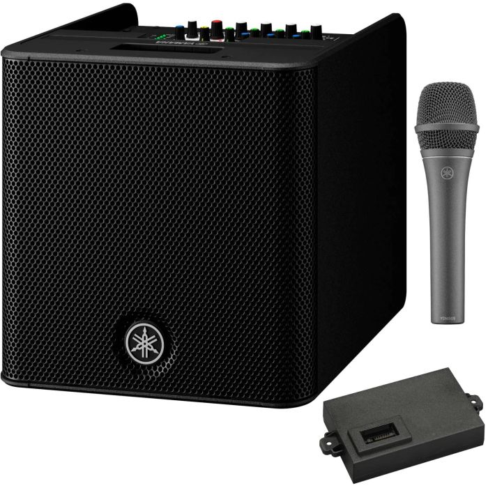 Yamaha STAGEPAS200 BTR con batteria + YDM-505 main product photo