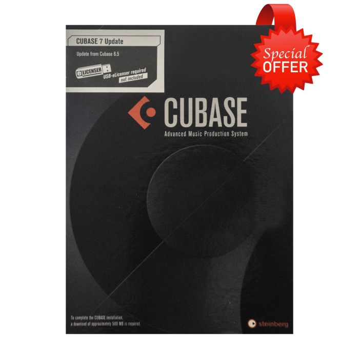 Steinberg Cubase PRO Update da Cubase 6/6.5 main product photo