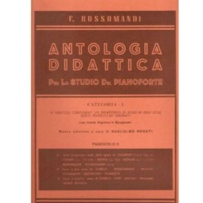 Rossomandi Antologia Didattica Cat.A 10 main product photo