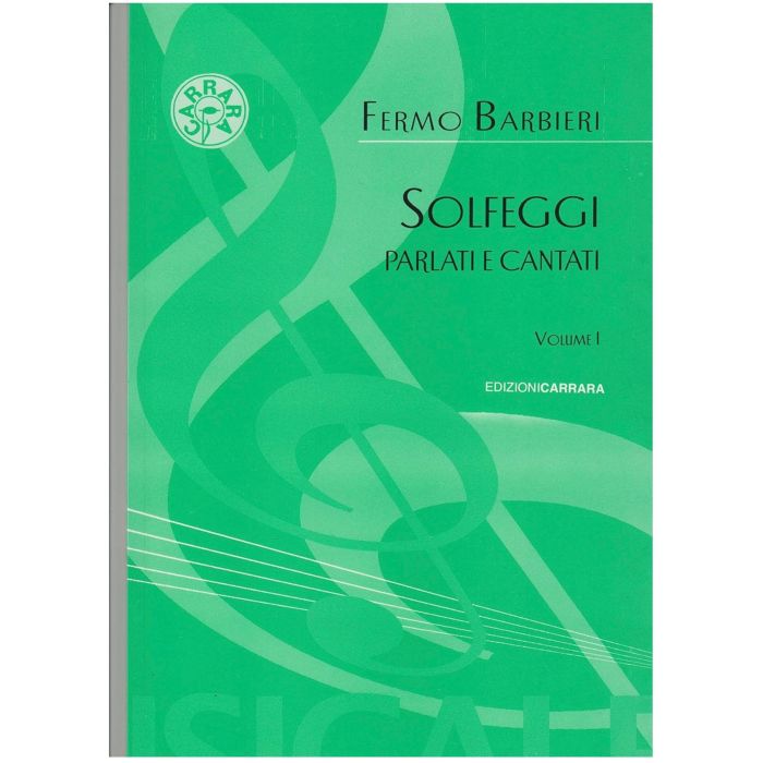 Barbieri Solfeggi parlati e cantati Vol.I main product photo