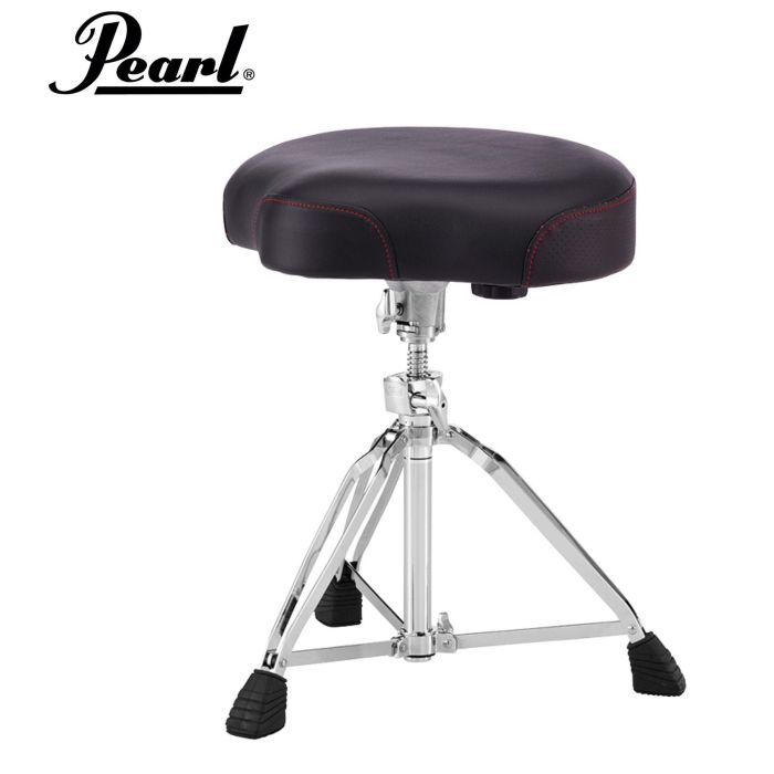 Sgabello Batteria Pearl D-3500 Sella Vite Nero vinile main product photo