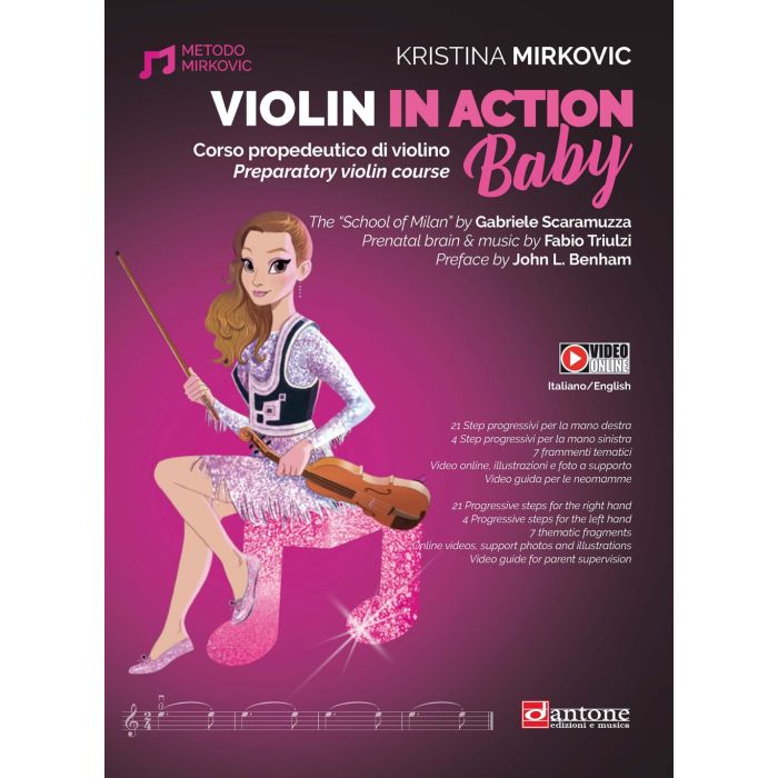 Violin in Action-Baby Autore Mirkovic Kristina main product photo