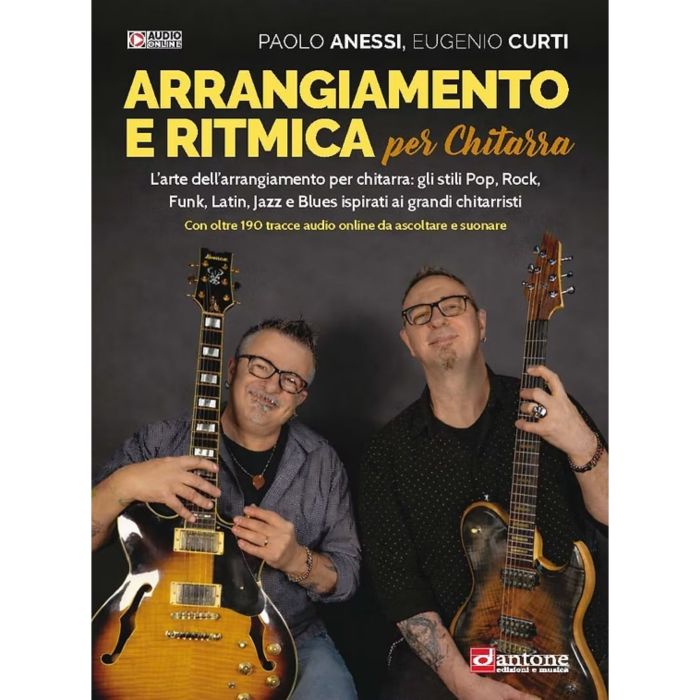 PAOLO ANESSI EUGENIO CURTI arrangiamenti e ritmica per chitarra main product photo