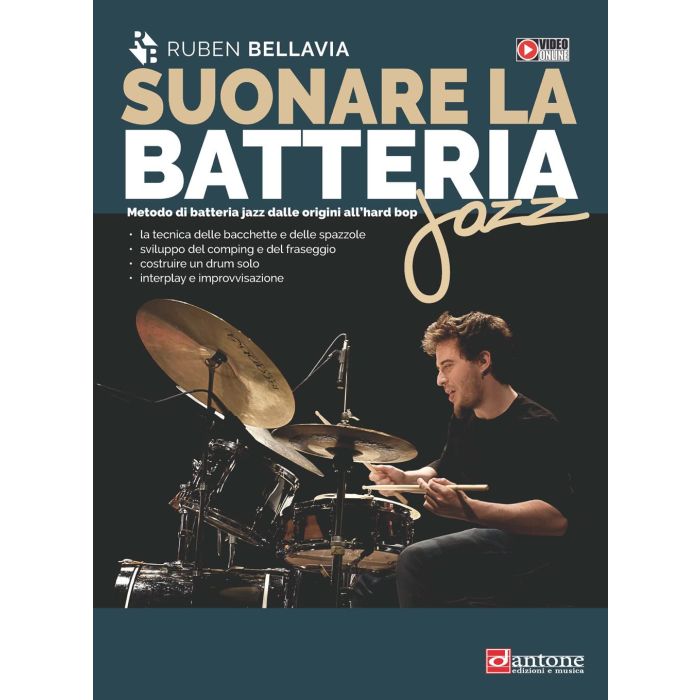 Suonare la Batteria Jazz Autore Bellavia Ruben main product photo