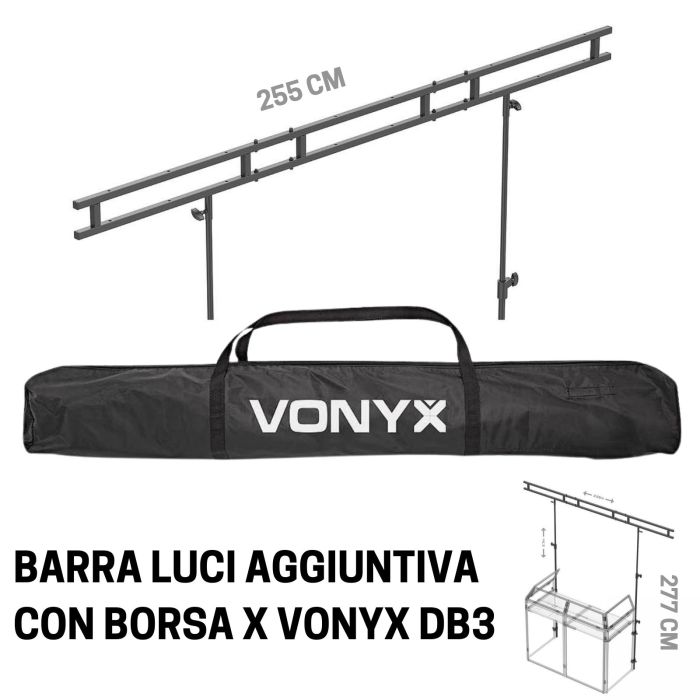 Vonyx DB3L - BARRA LUCI AGGIUNTIVA main product photo